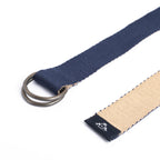 Dual Style Delight: The Reversible Belt in Blue and Khaki