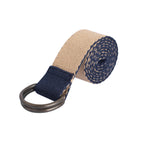 Dual Style Delight: The Reversible Belt in Blue and Khaki