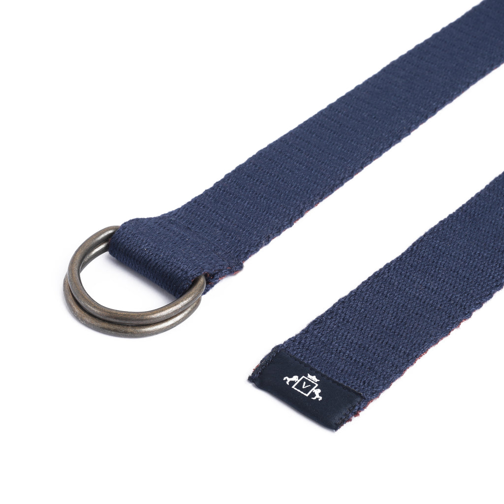 Boldly Versatile: The Reversible Solid Accessory in Blue and Rust