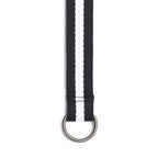 Two-in-One Stripe Style Belt in Black and White