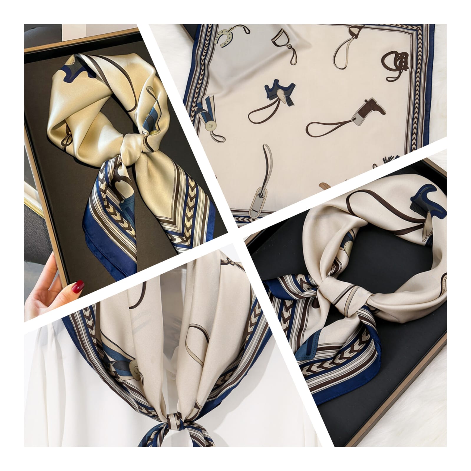 Modern Grace Minimalist Fashion Scarf
