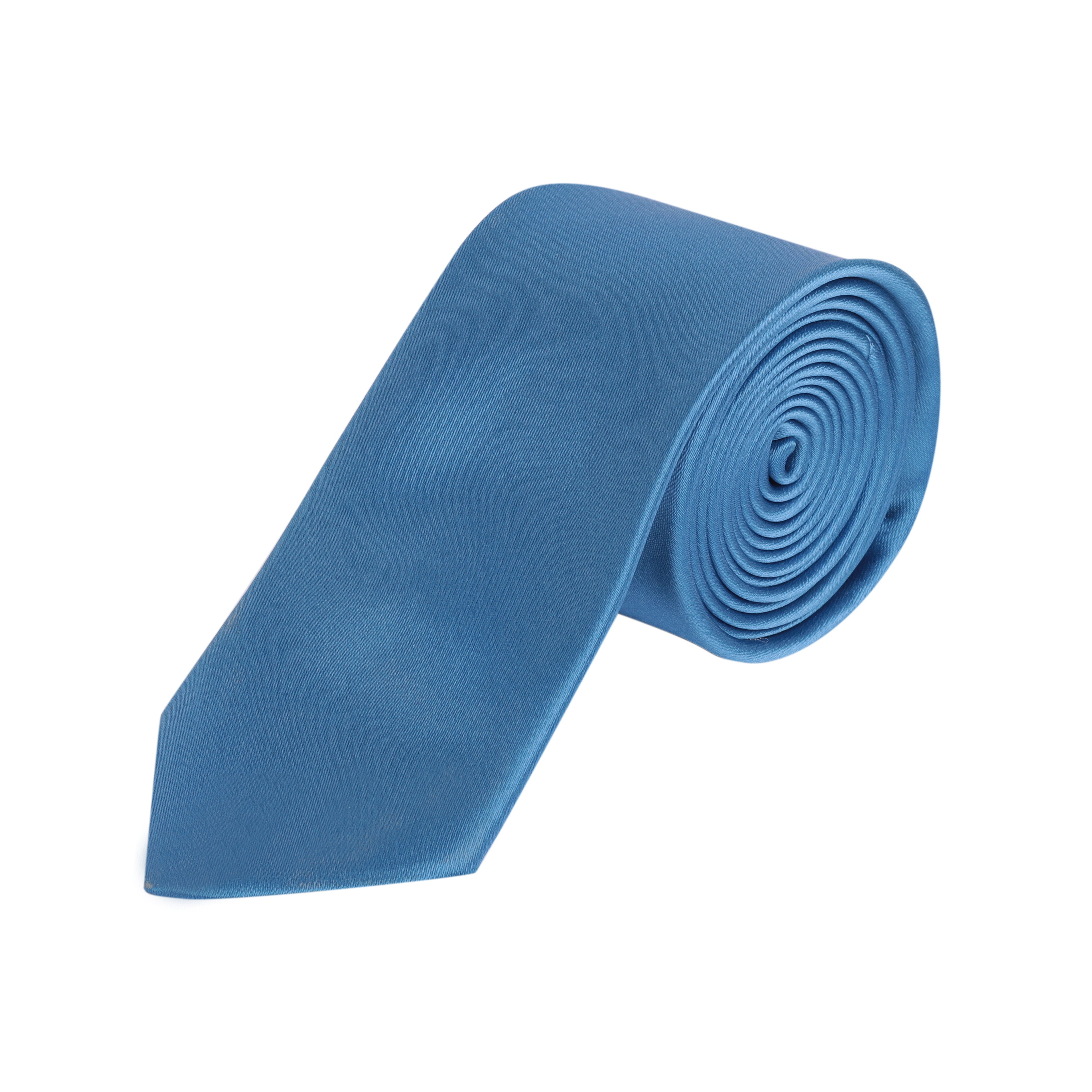 Fresh Approach Azure Blue Tie