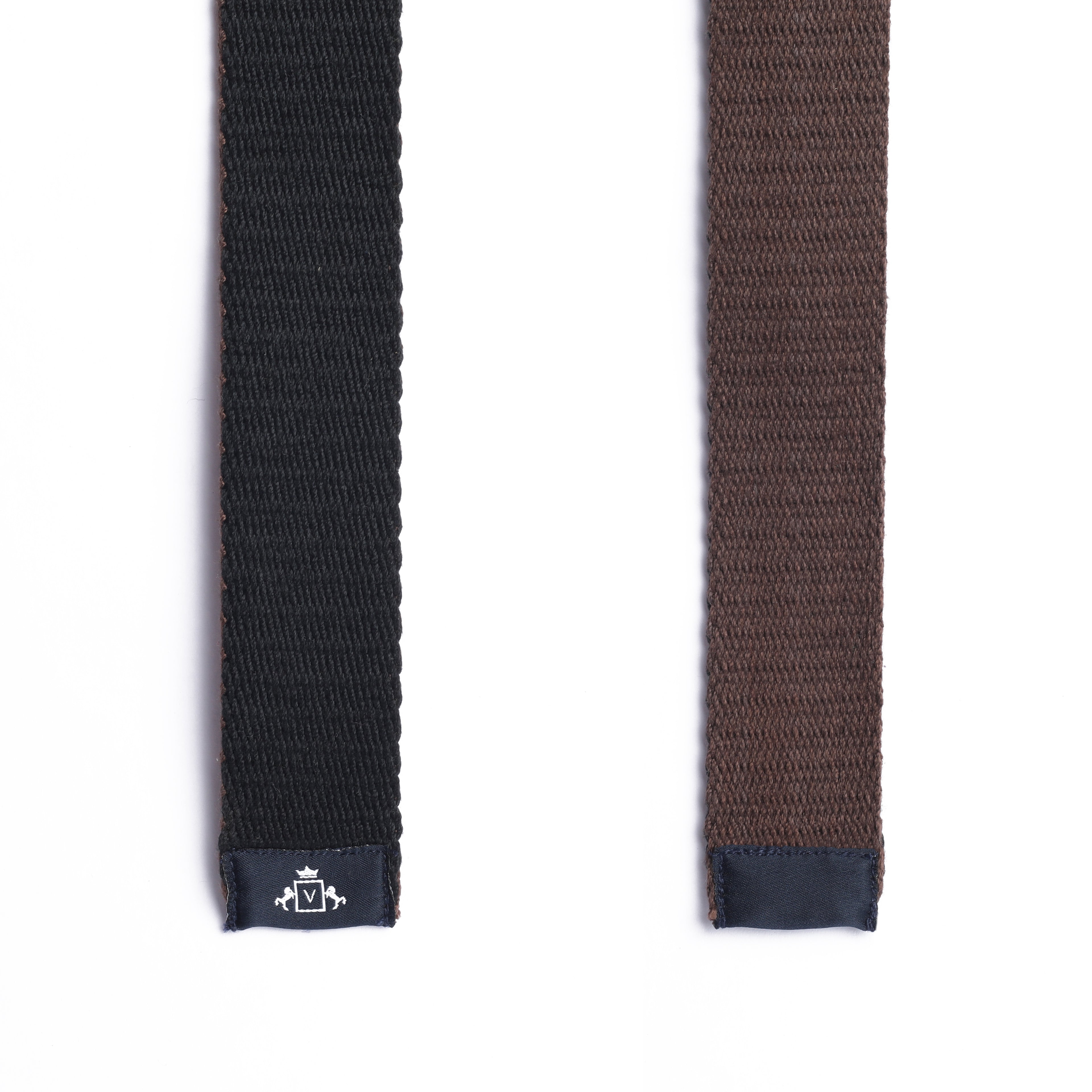 Dynamic Duo: The Solid Reversible Belt in Brown and Black