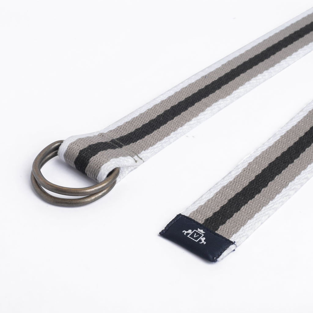 Everyday Chic Belt in White and Grey