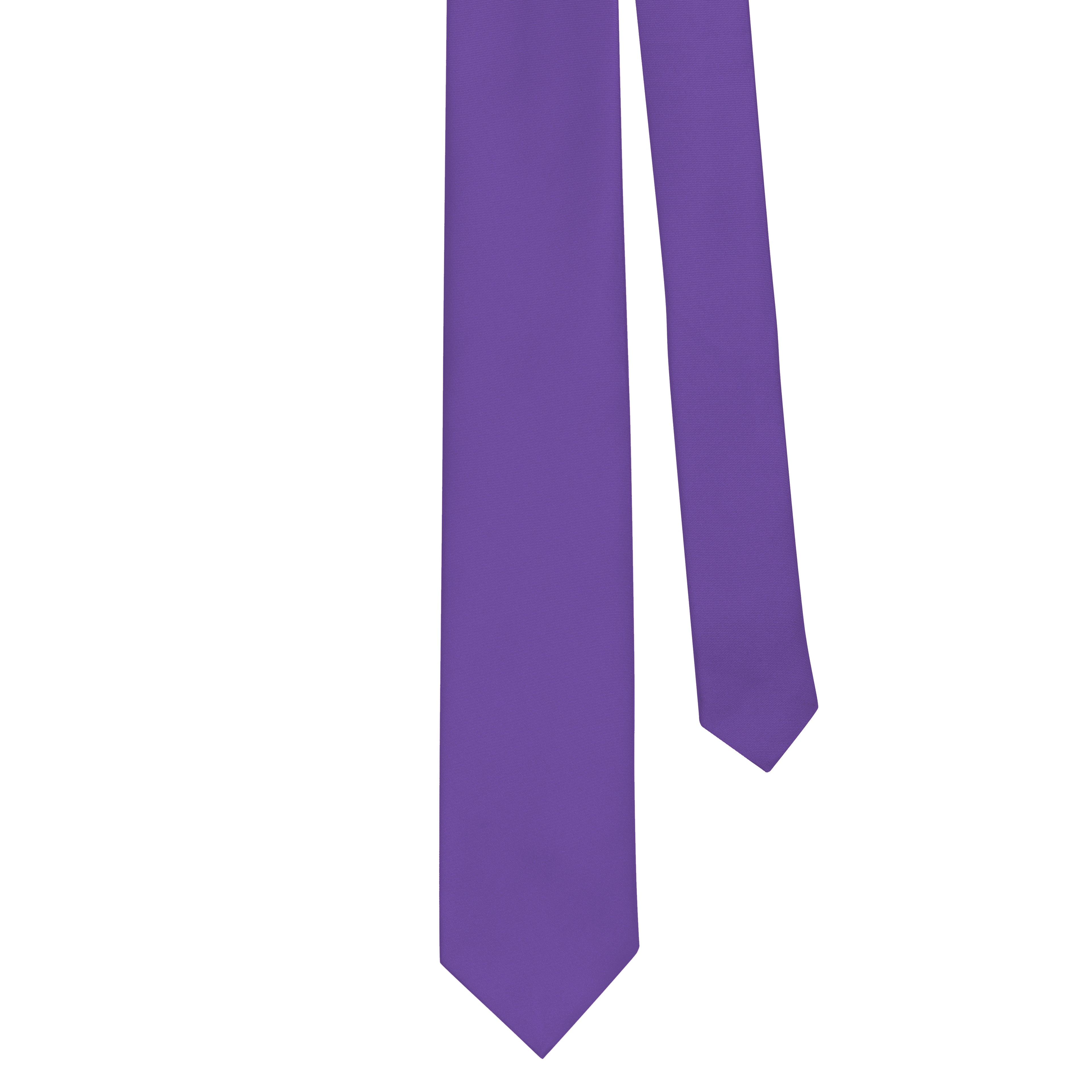 Essential Solid Violet Tie