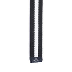 Two-in-One Stripe Style Belt in Black and White
