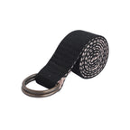 Chic Transformations: Solid Reversible Belt in Black and Peach