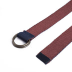 Boldly Versatile: The Reversible Solid Accessory in Blue and Rust