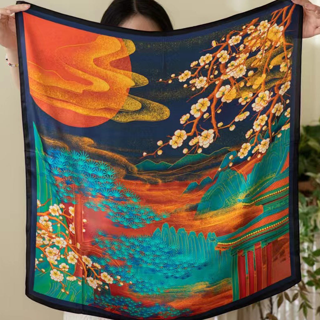 Quiet Drift Relaxed Travel Scarf
