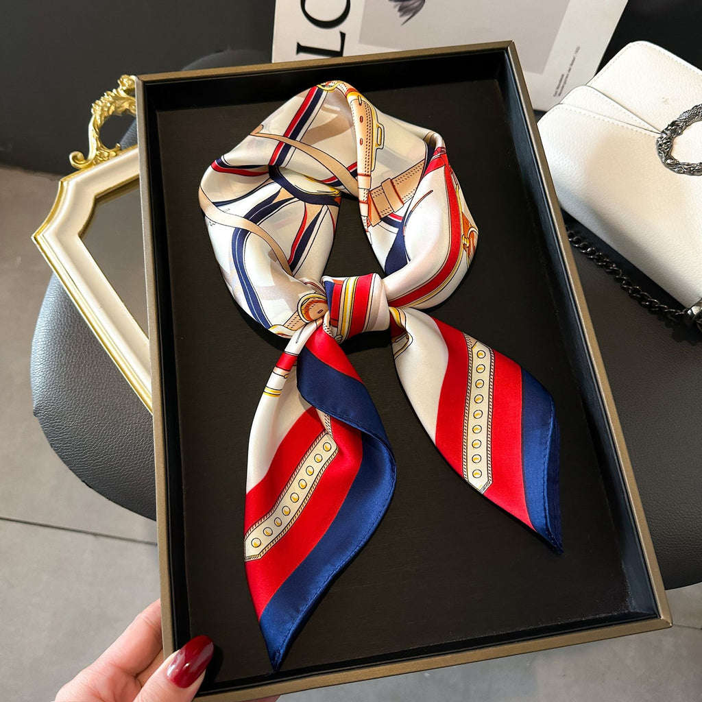 Modern Line Flowing Drape Scarf