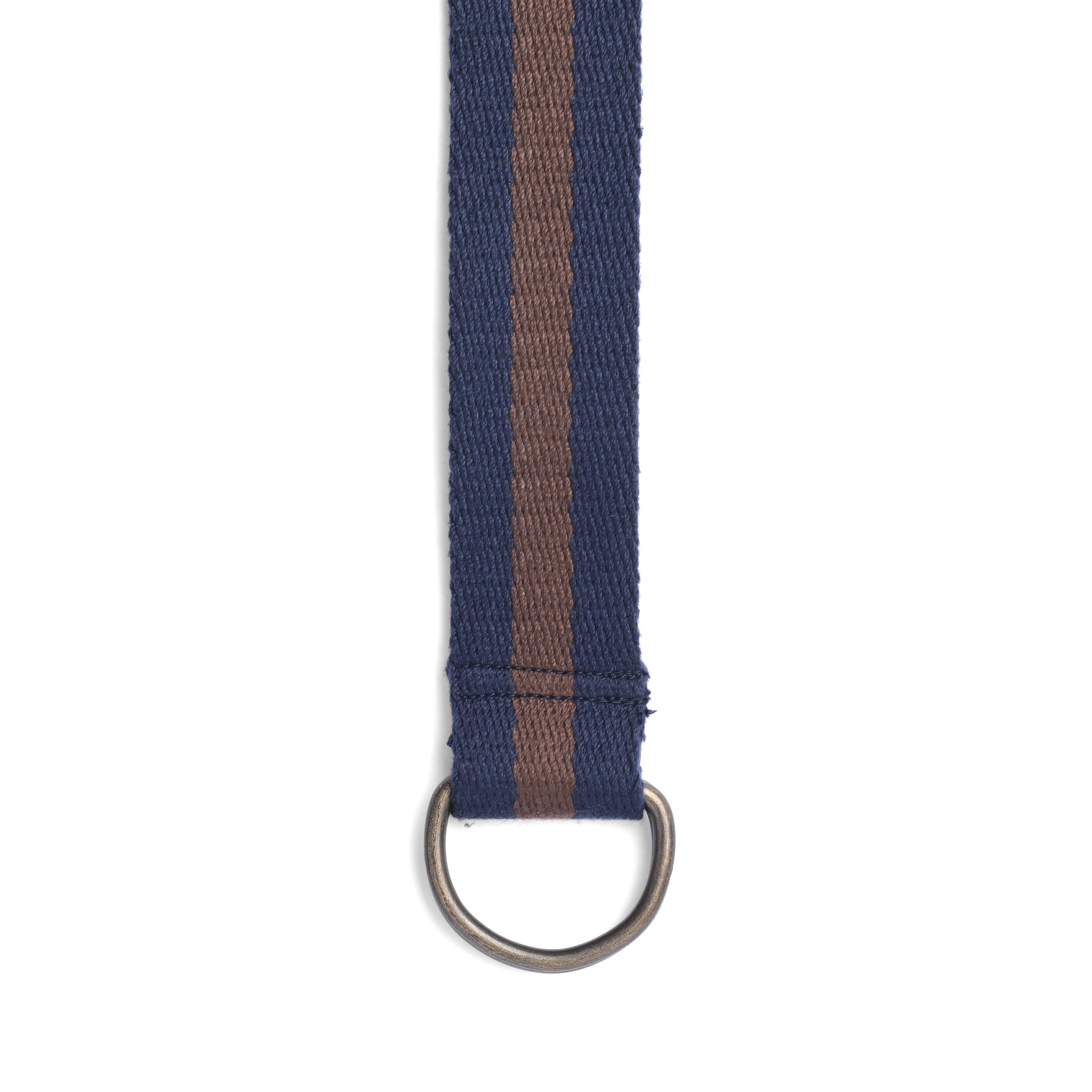 Switch It Up: Striped Belt in Blue and Brown
