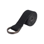 Everyday Essential: Reversible Color Belt in Black and Grey