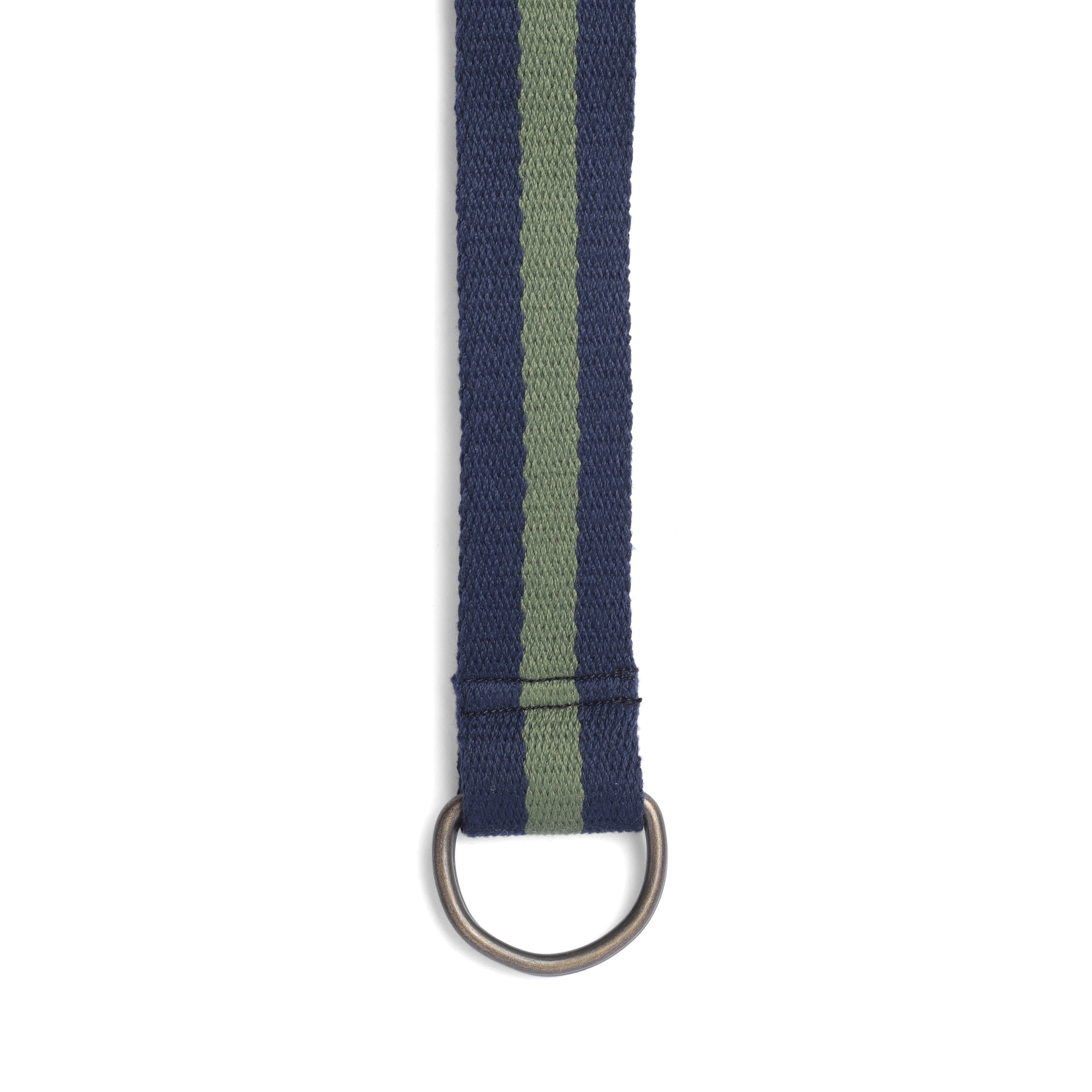 Dynamic Stripes Belt in Blue and Green