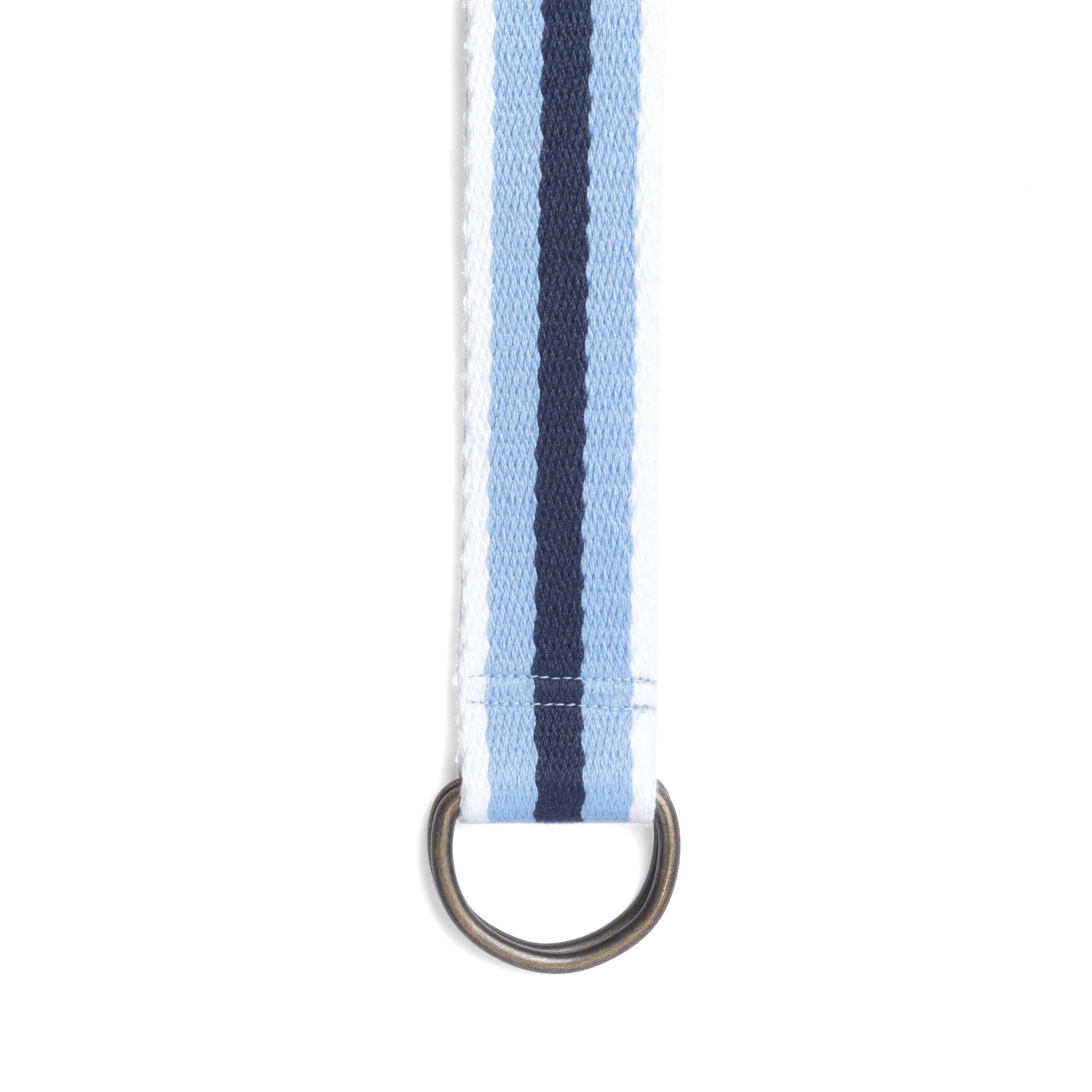 Transformative Stripes Belt in White and Sky