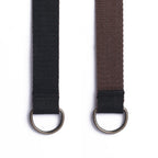 Dynamic Duo: The Solid Reversible Belt in Brown and Black