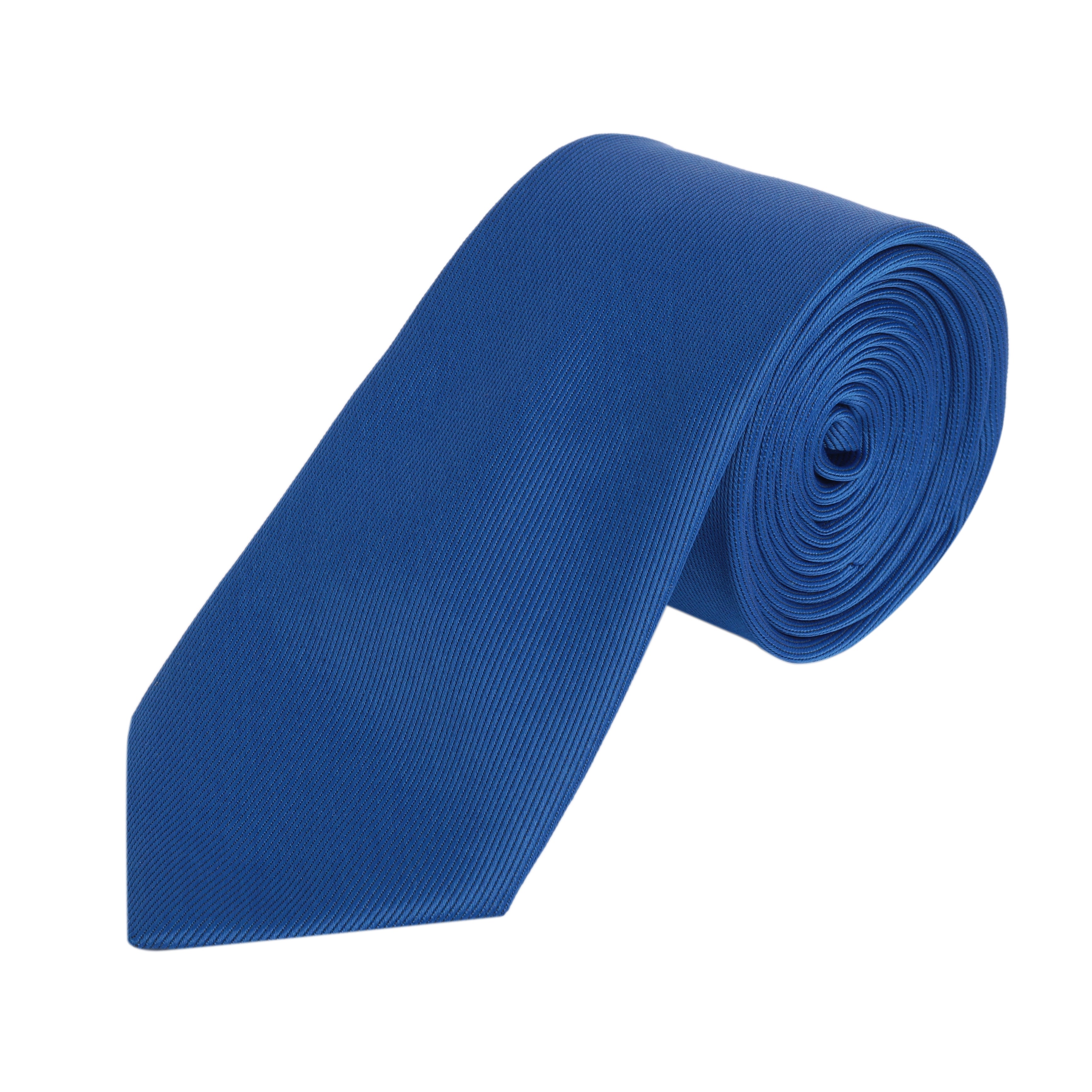 Polished Look Royal Blue Tie
