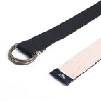 Chic Transformations: Solid Reversible Belt in Black and Peach
