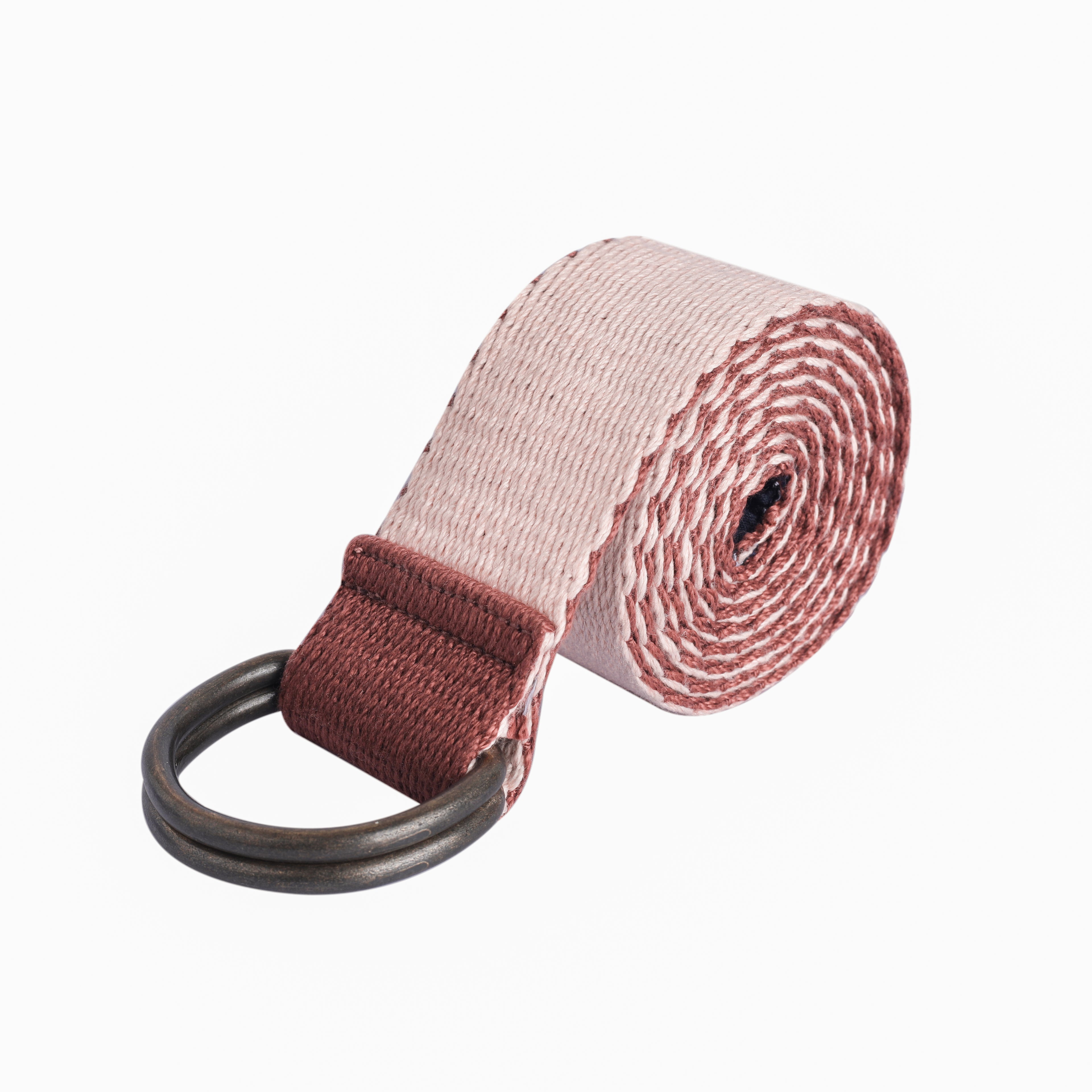 Ultimate Flexibility: Chic Reversible Belt in Rust and Peach