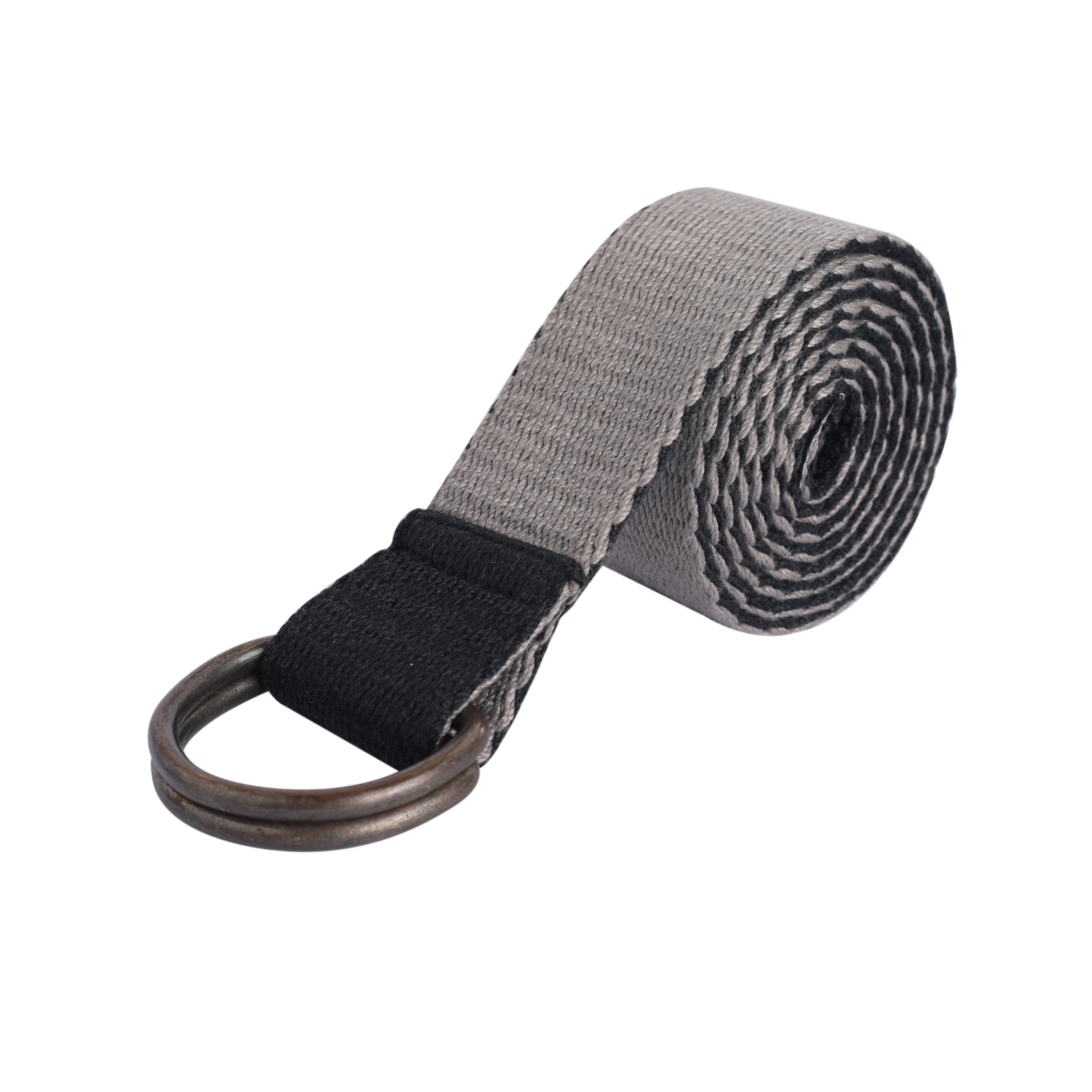 Everyday Essential: Reversible Color Belt in Black and Grey