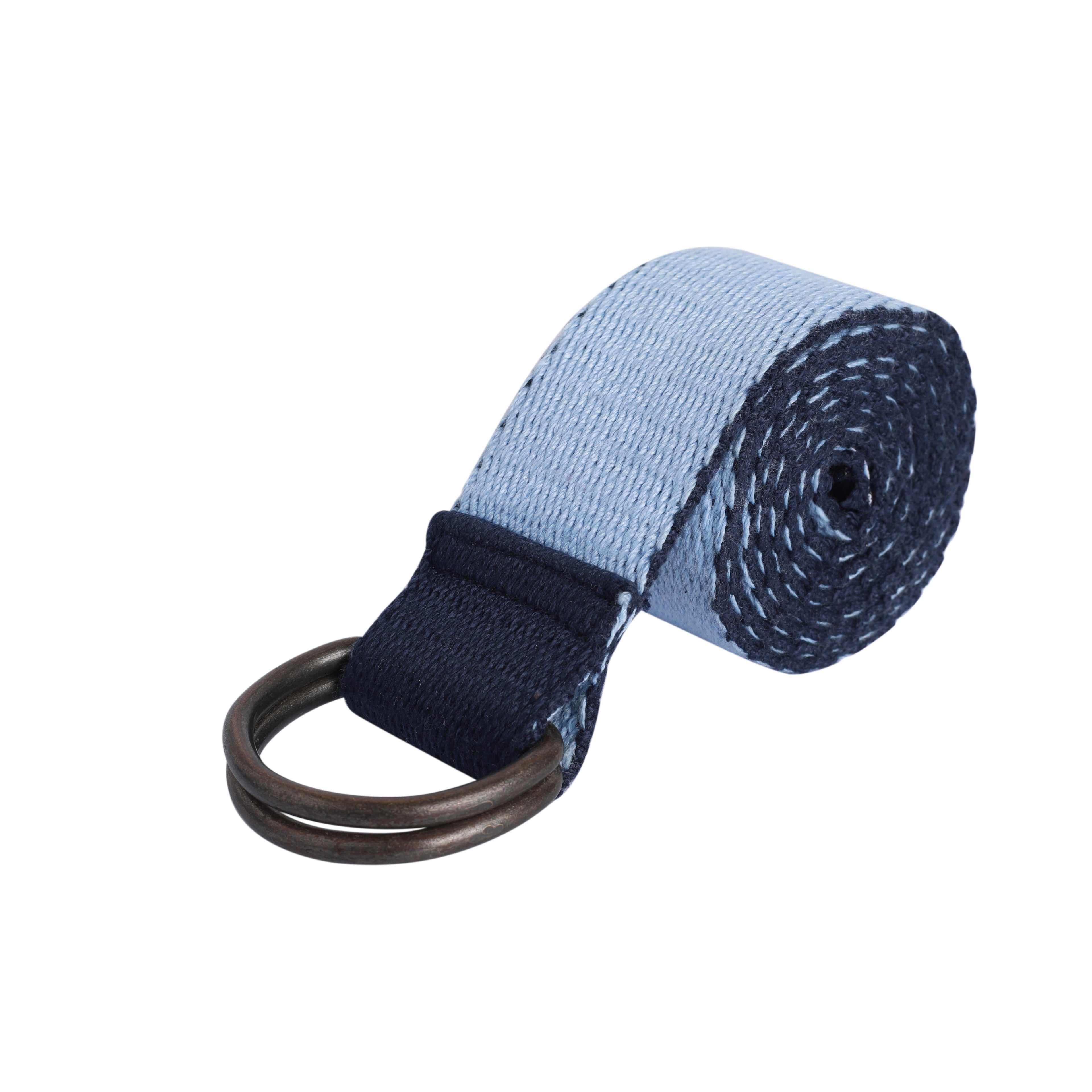Timeless Twist: The Reversible Fashion Belt in Blue and Sky
