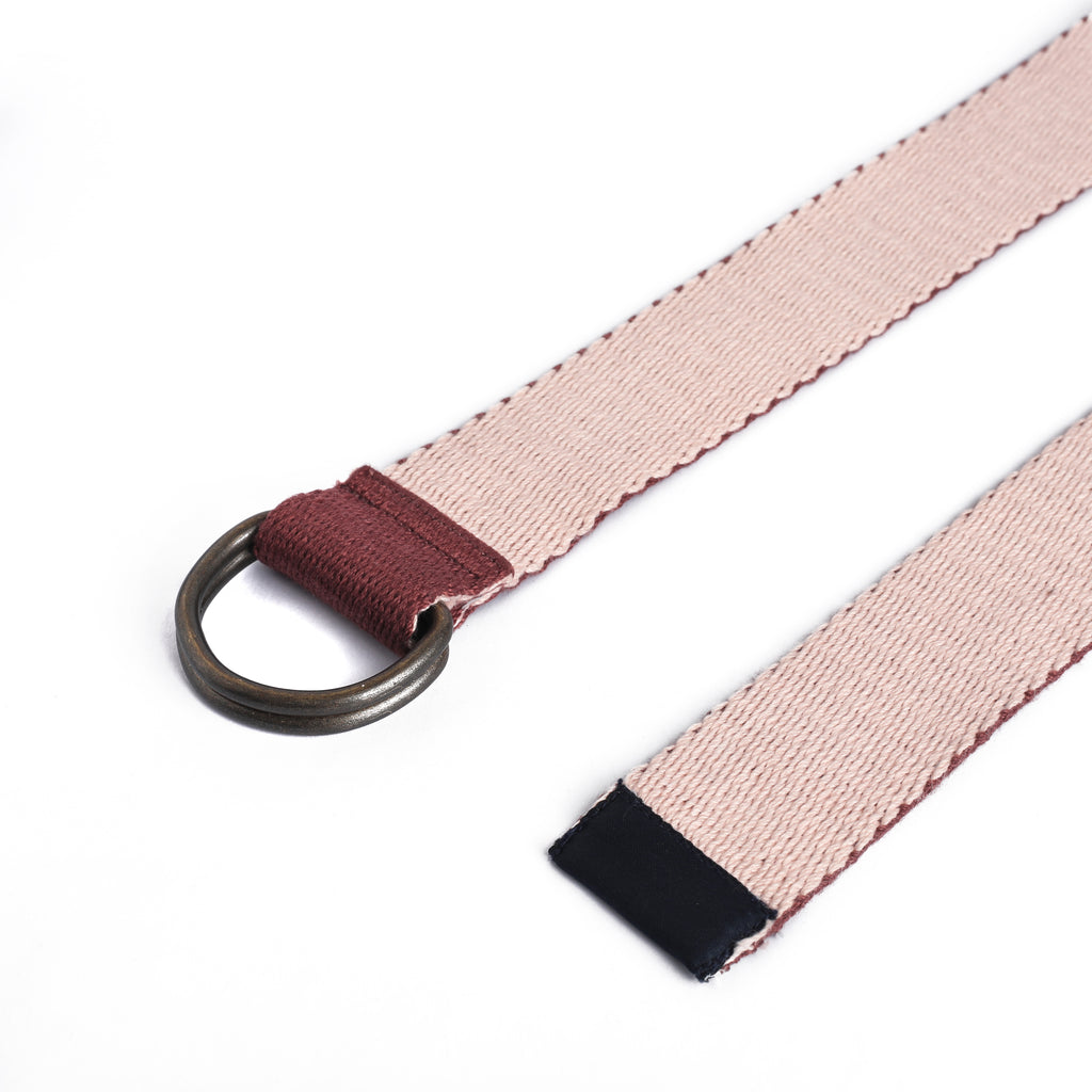 Ultimate Flexibility: Chic Reversible Belt in Rust and Peach