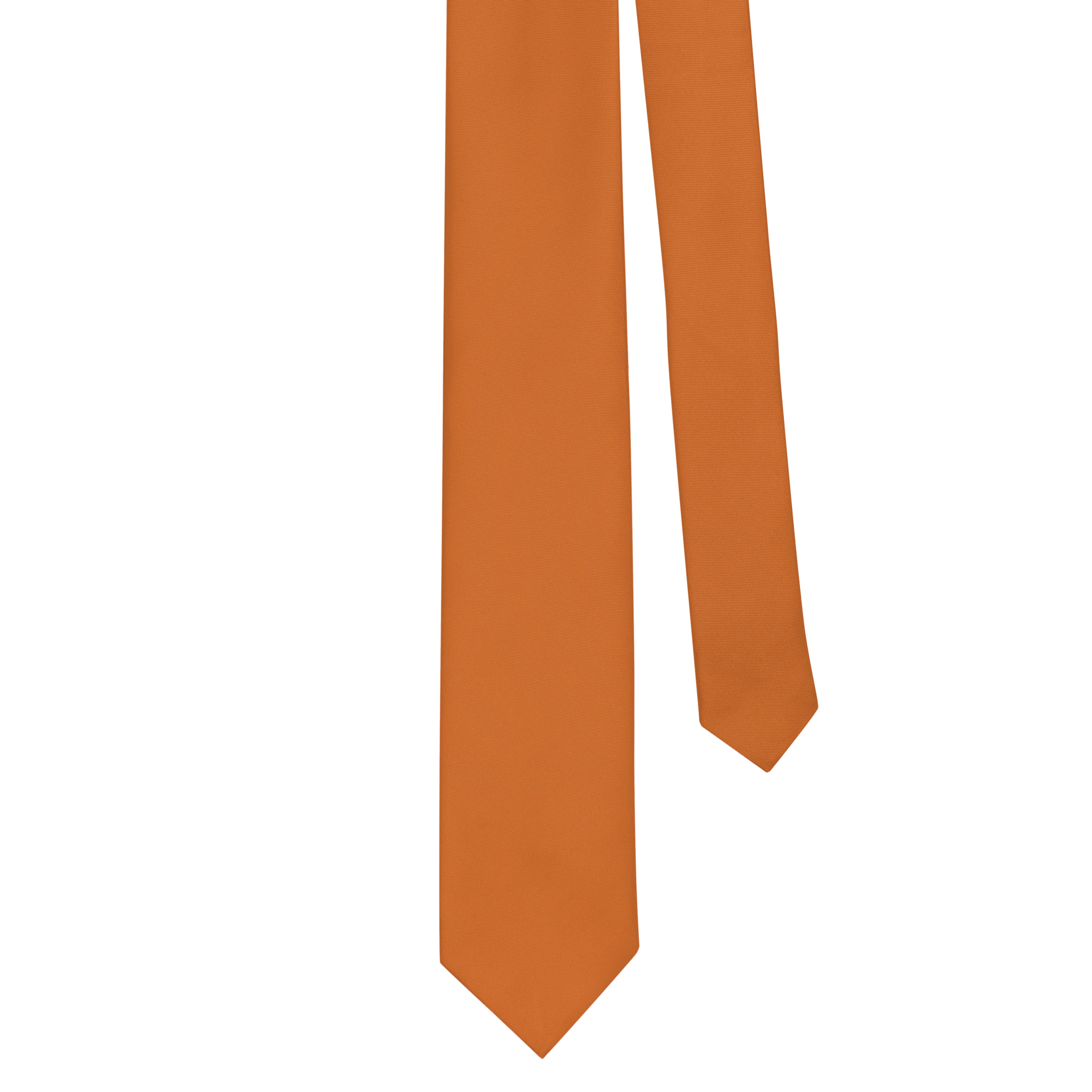 Rich Color Orange Tie
