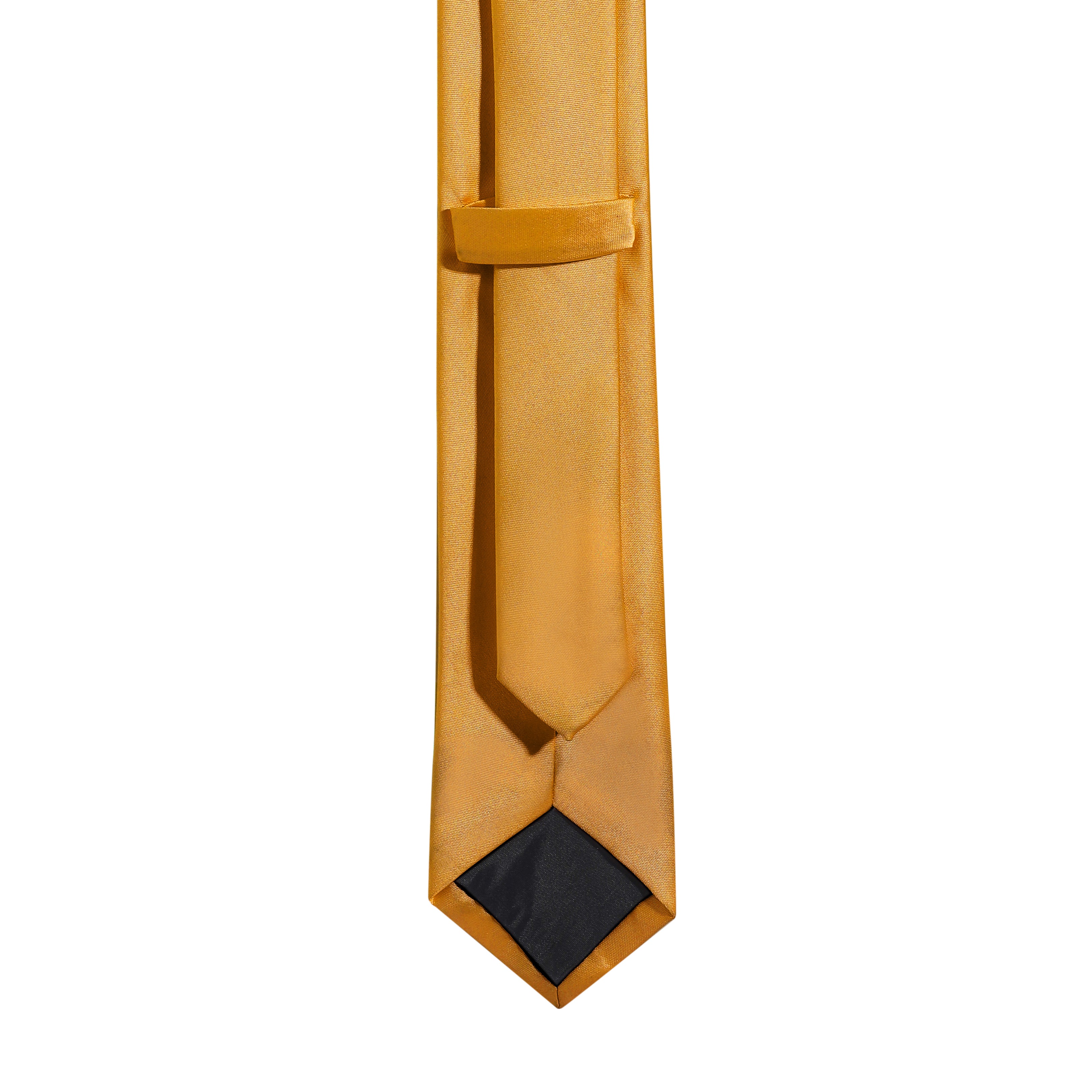Elegant Accent Deep Yellow Tie