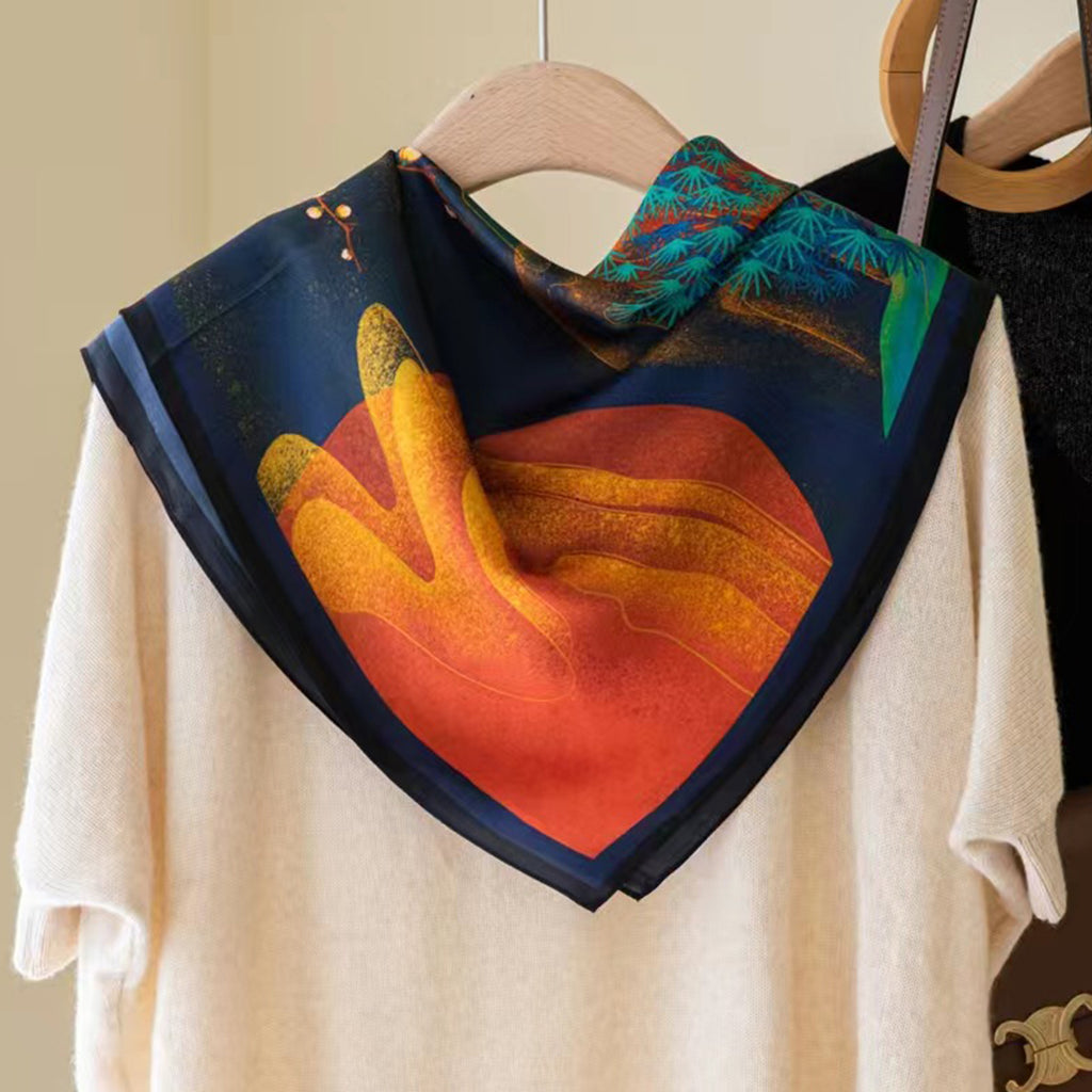 Quiet Drift Relaxed Travel Scarf