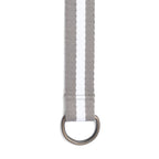 Chic Stripe Belt in Grey and White