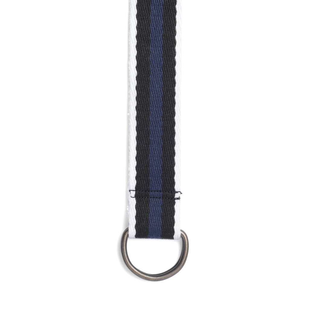 The Dual Stripe Classic in White and Black