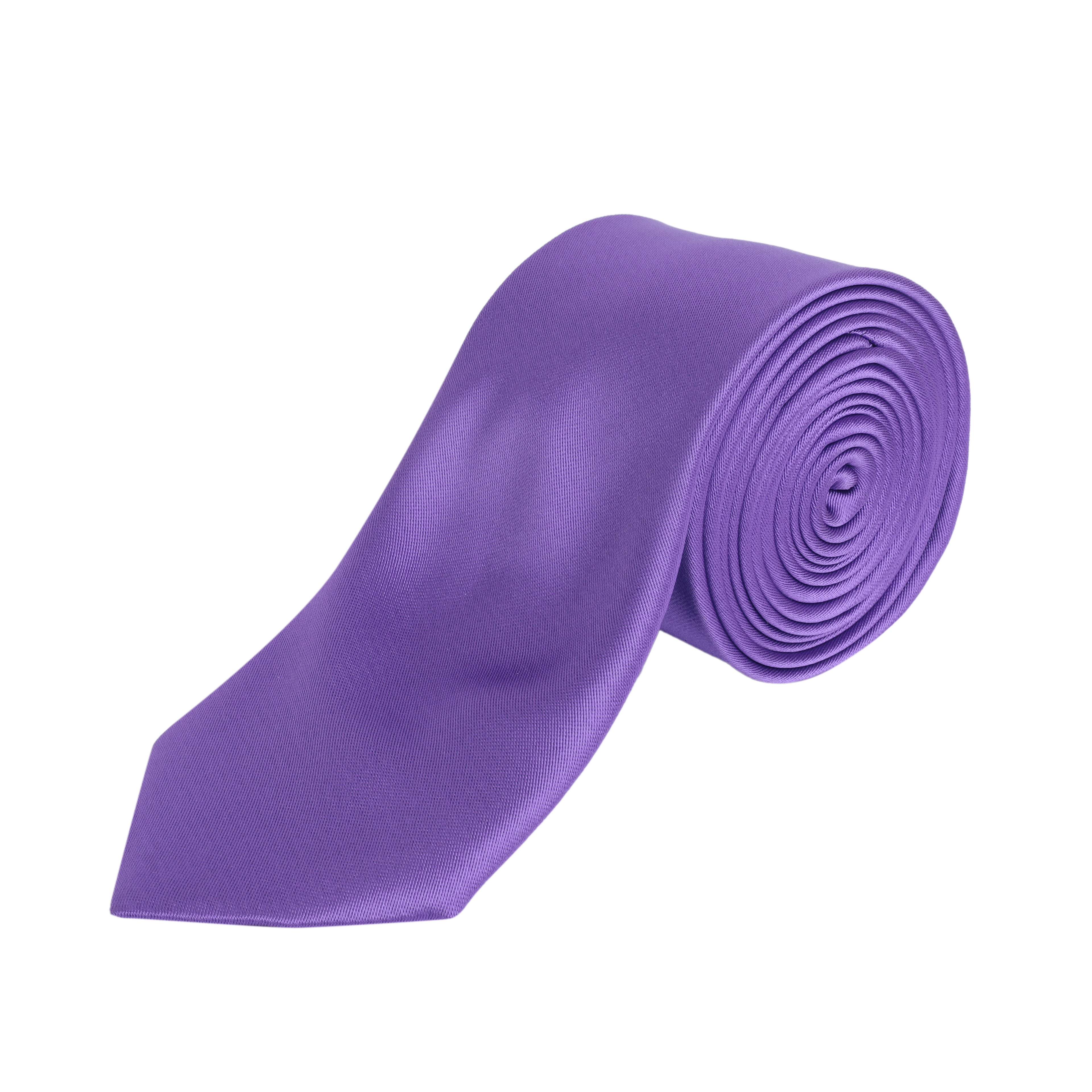 Essential Solid Violet Tie