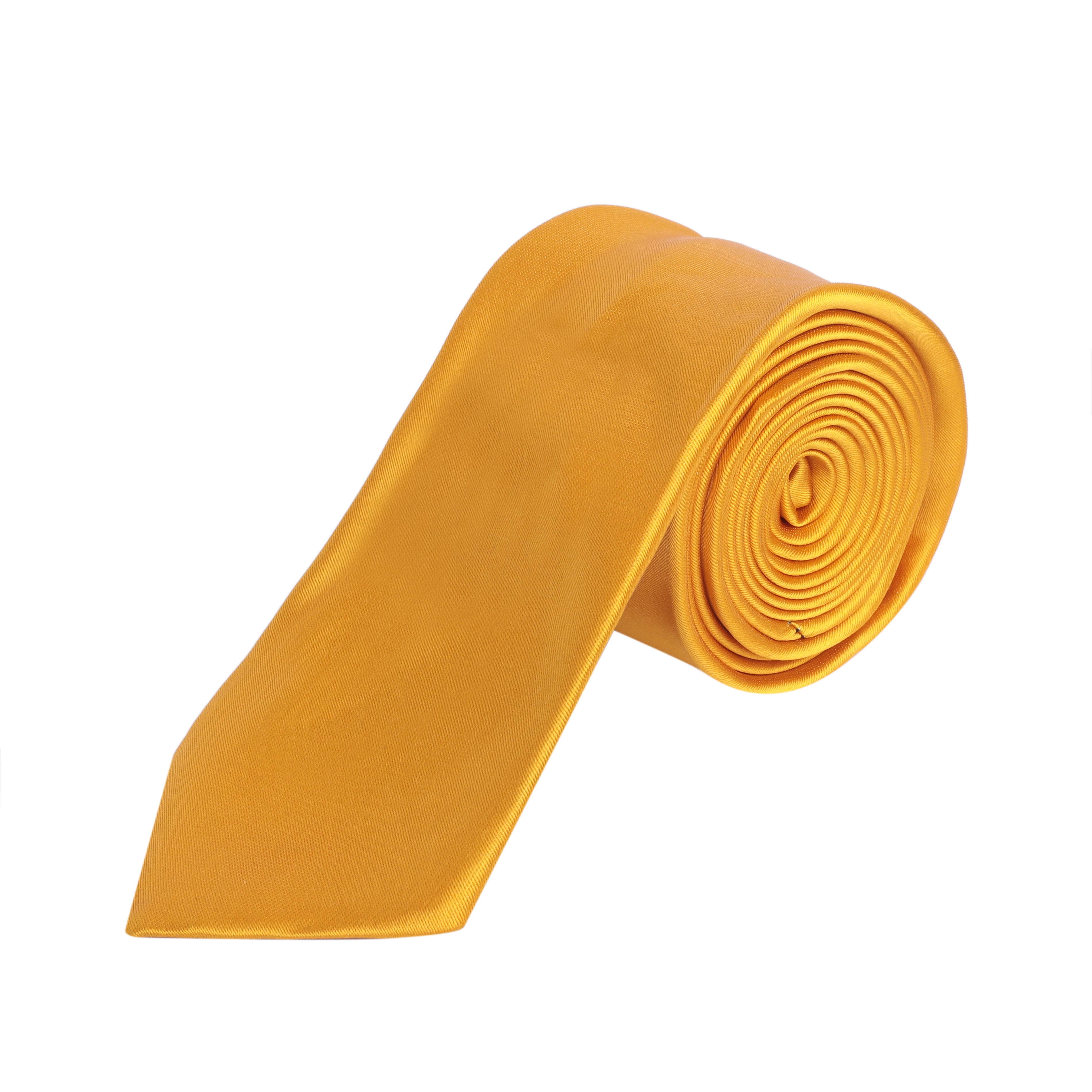 Elegant Accent Deep Yellow Tie