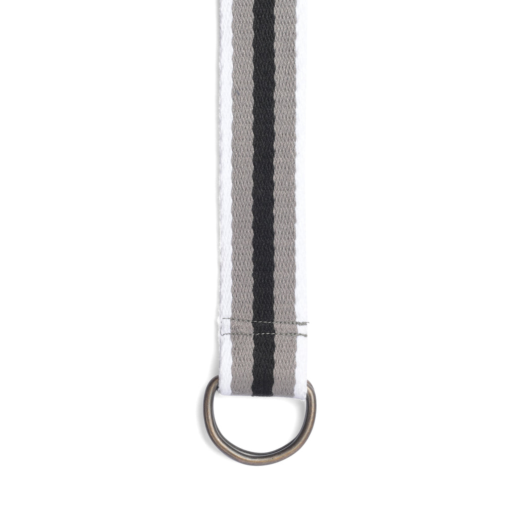 Everyday Chic Belt in White and Grey