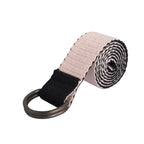 Chic Transformations: Solid Reversible Belt in Black and Peach