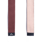 Ultimate Flexibility: Chic Reversible Belt in Rust and Peach