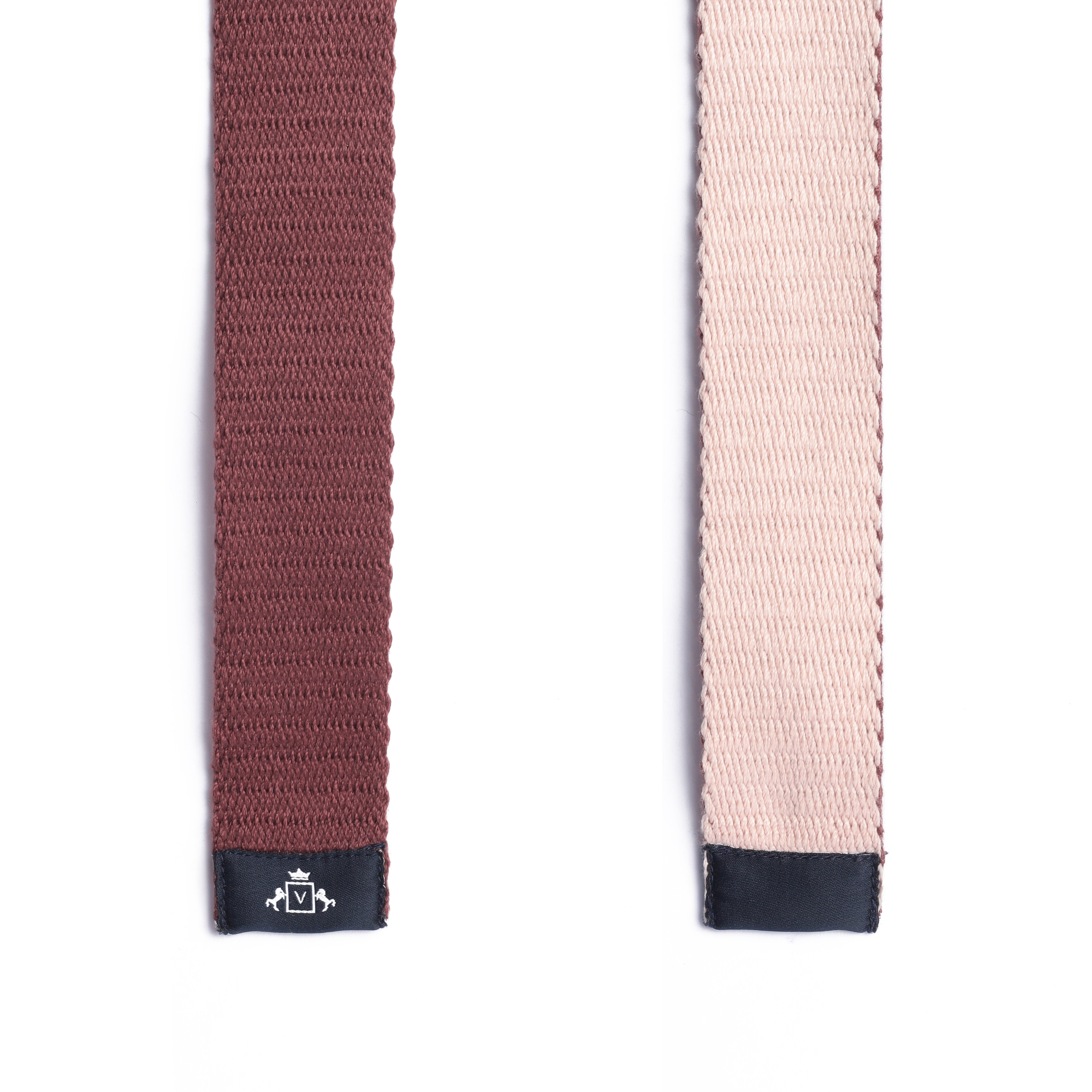 Ultimate Flexibility: Chic Reversible Belt in Rust and Peach