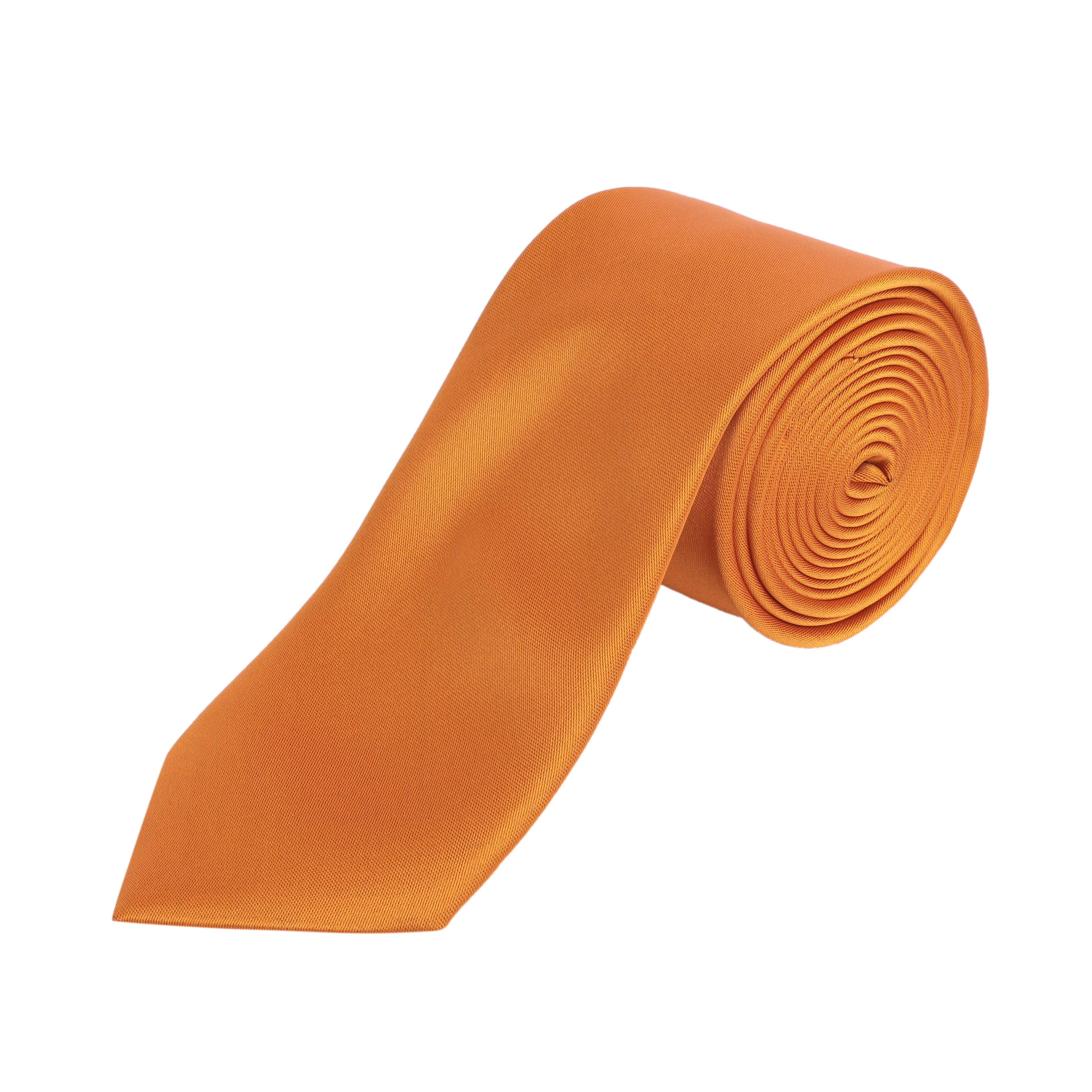 Rich Color Orange Tie