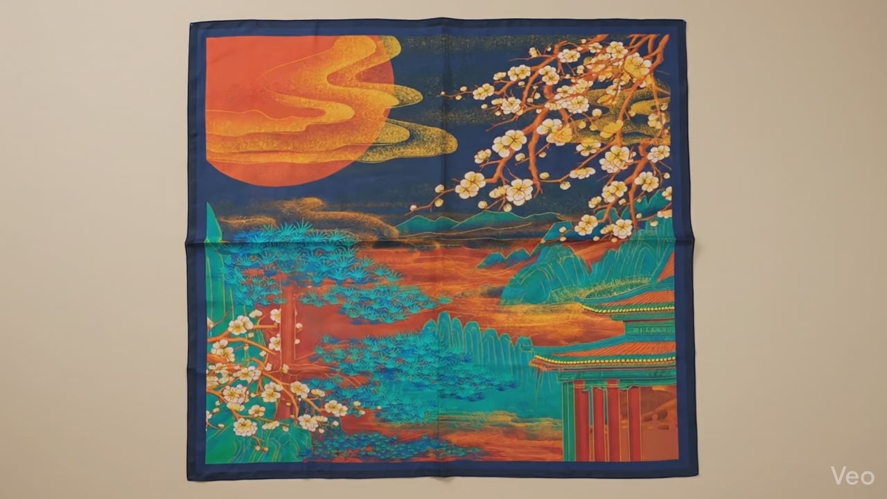 Quiet Drift Relaxed Travel Scarf